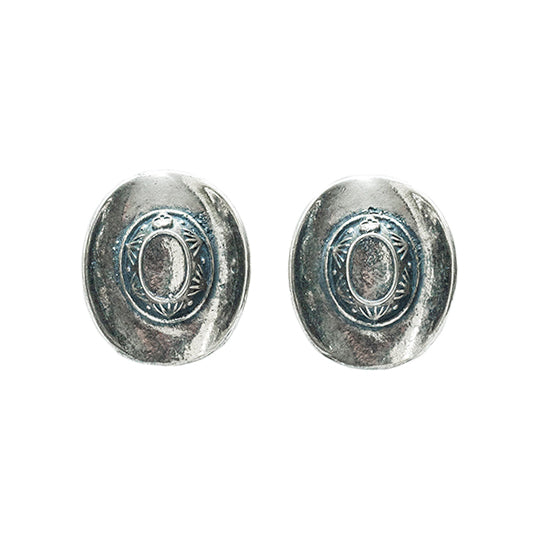 Aretes Sombrero Vaquero, joya de plata .925 – Gabriela Sánchez (vista 3)