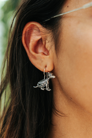 Aretes Xolo de Luz, joya de plata .925 – Gabriela Sánchez (vista 2)