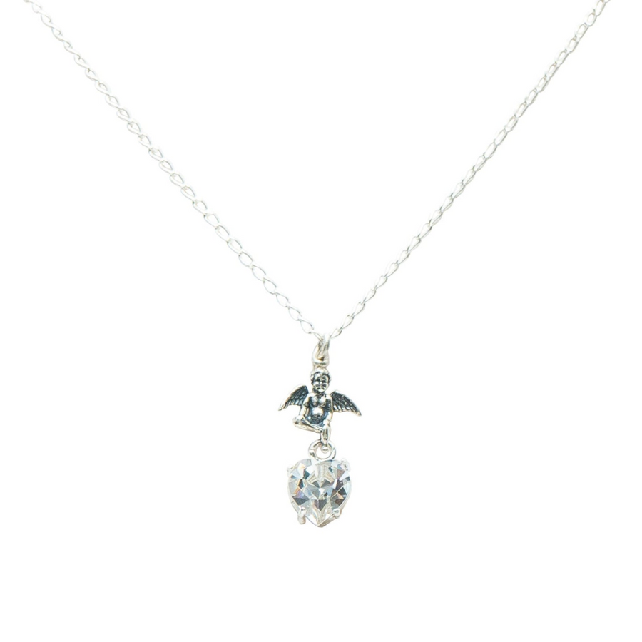 Dije Inmensa Gratitud, joya de plata .925, con cristal Swarovski – Gabriela Sánchez