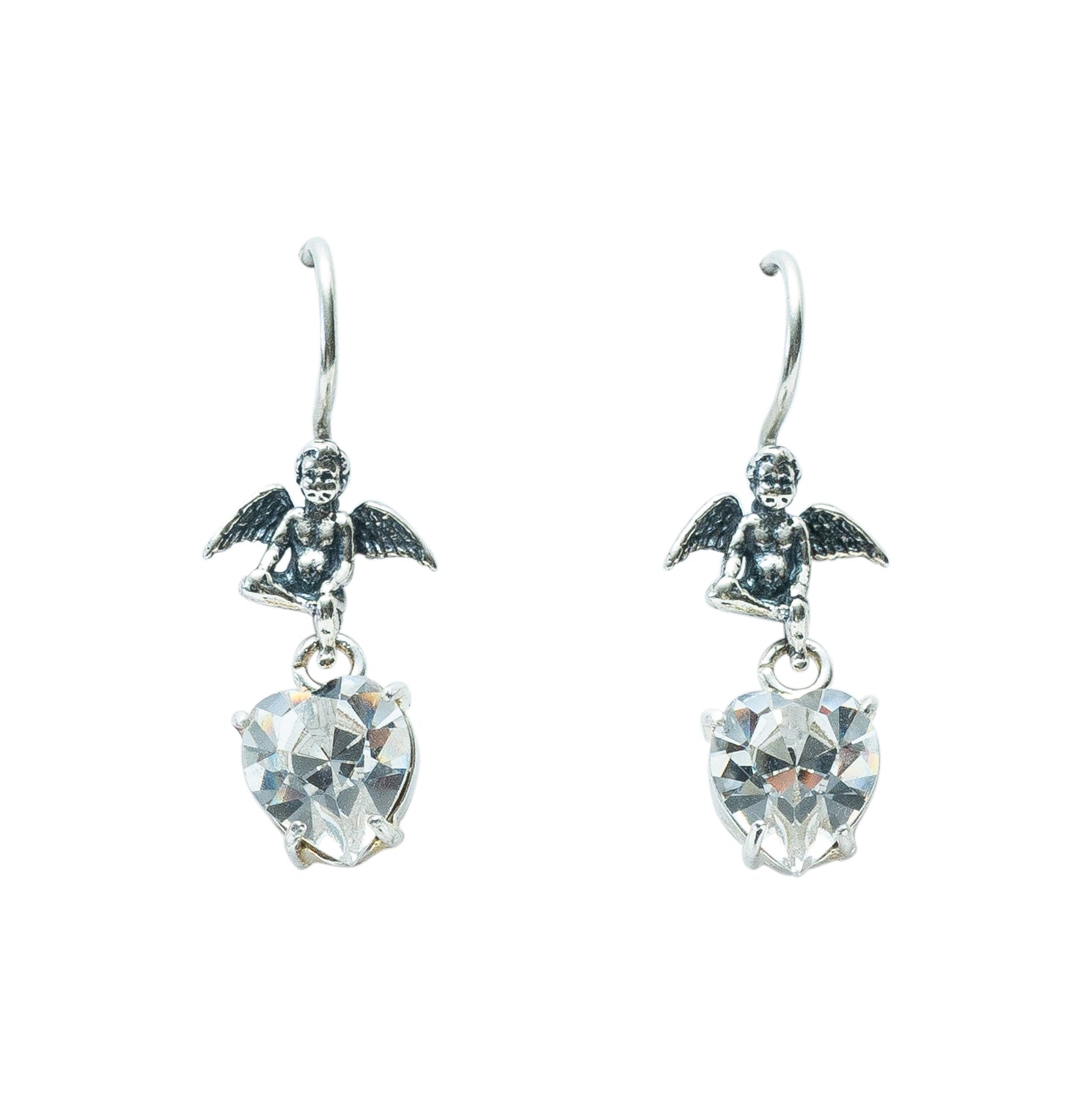 Aretes Inmensa Gratitud, joya de plata .925, con cristal Swarovski – Gabriela Sánchez