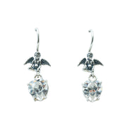 Aretes Inmensa Gratitud, joya de plata .925, con cristal Swarovski – Gabriela Sánchez