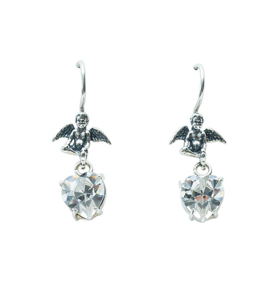 Aretes Inmensa Gratitud, joya de plata .925, con cristal Swarovski – Gabriela Sánchez