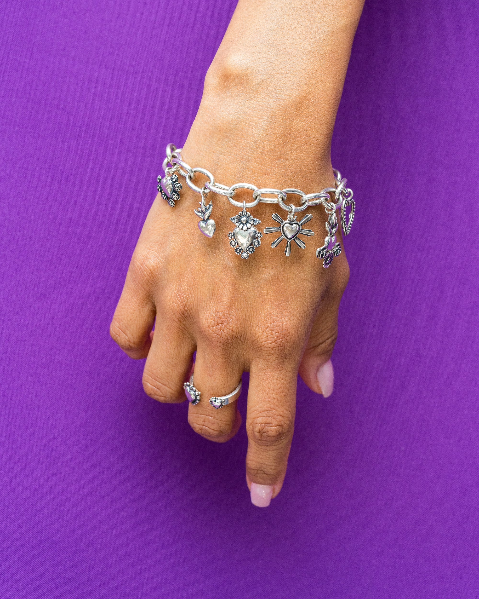 Pulsera Afortunada, joya de plata .925 – Gabriela Sánchez