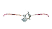 Collar Rosa Perfecto, joya de plata .925, con turmalina – Gabriela Sánchez (vista 4)
