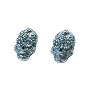 Aretes Calacas, joya de plata .925 – Gabriela Sánchez (vista 3)