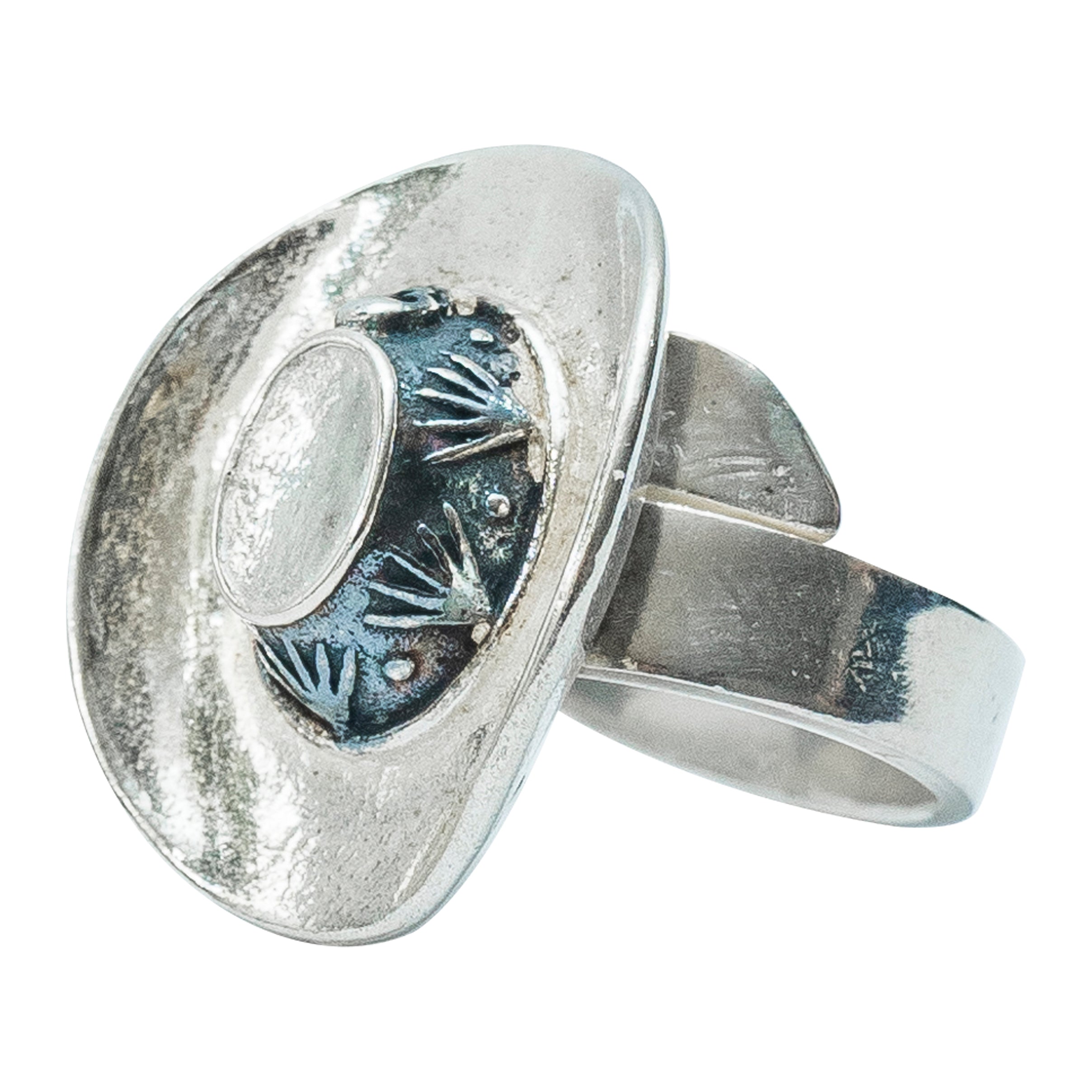 Anillo Texana, joya de plata .925 – Gabriela Sánchez (vista 2)