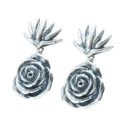 Aretes Rosa Agave, joya de plata .925 – Gabriela Sánchez (vista 4)