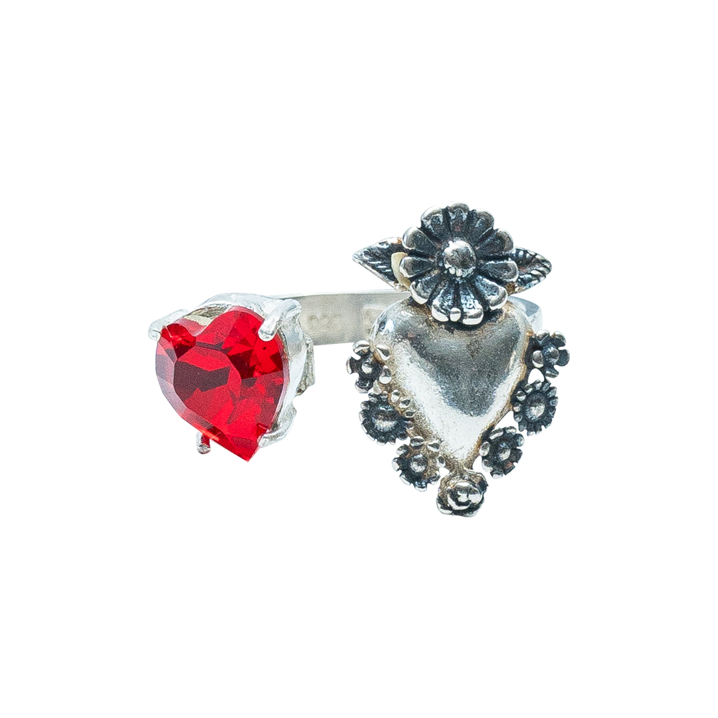 Anillo Ensueño, joya de plata .925, con cristal Swarovski – Gabriela Sánchez