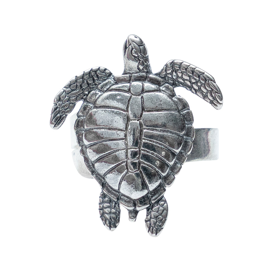 Anillo Tortuga Lunar, joya de plata .925 – Gabriela Sánchez (vista 4)