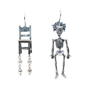 Aretes La Patrona, joya de plata .925 – Gabriela Sánchez