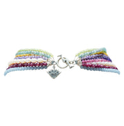 Collar Alegría en la Feria, joya de plata .925, con amatista y gemas de colores – Gabriela Sánchez (vista 6)
