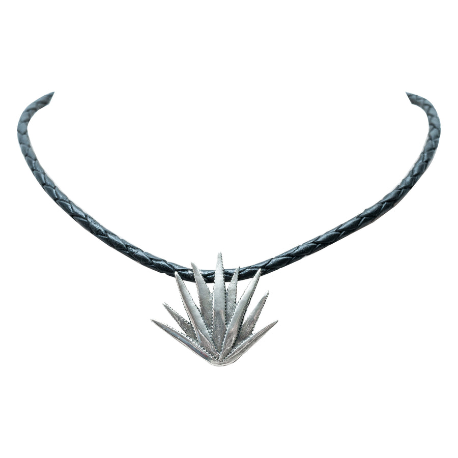Collar Piel de Agave, joya de plata .925 – Gabriela Sánchez (vista 2)