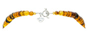 Collar Agave Colorata, joya de plata .925, con ámbar – Gabriela Sánchez (vista 9)