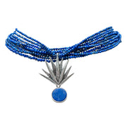 Collar Campos Azules, joya de plata .925, con lapislázuli – Gabriela Sánchez