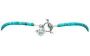 Collar Agave Menta, joya de plata .925, con turquesa – Gabriela Sánchez (vista 4)