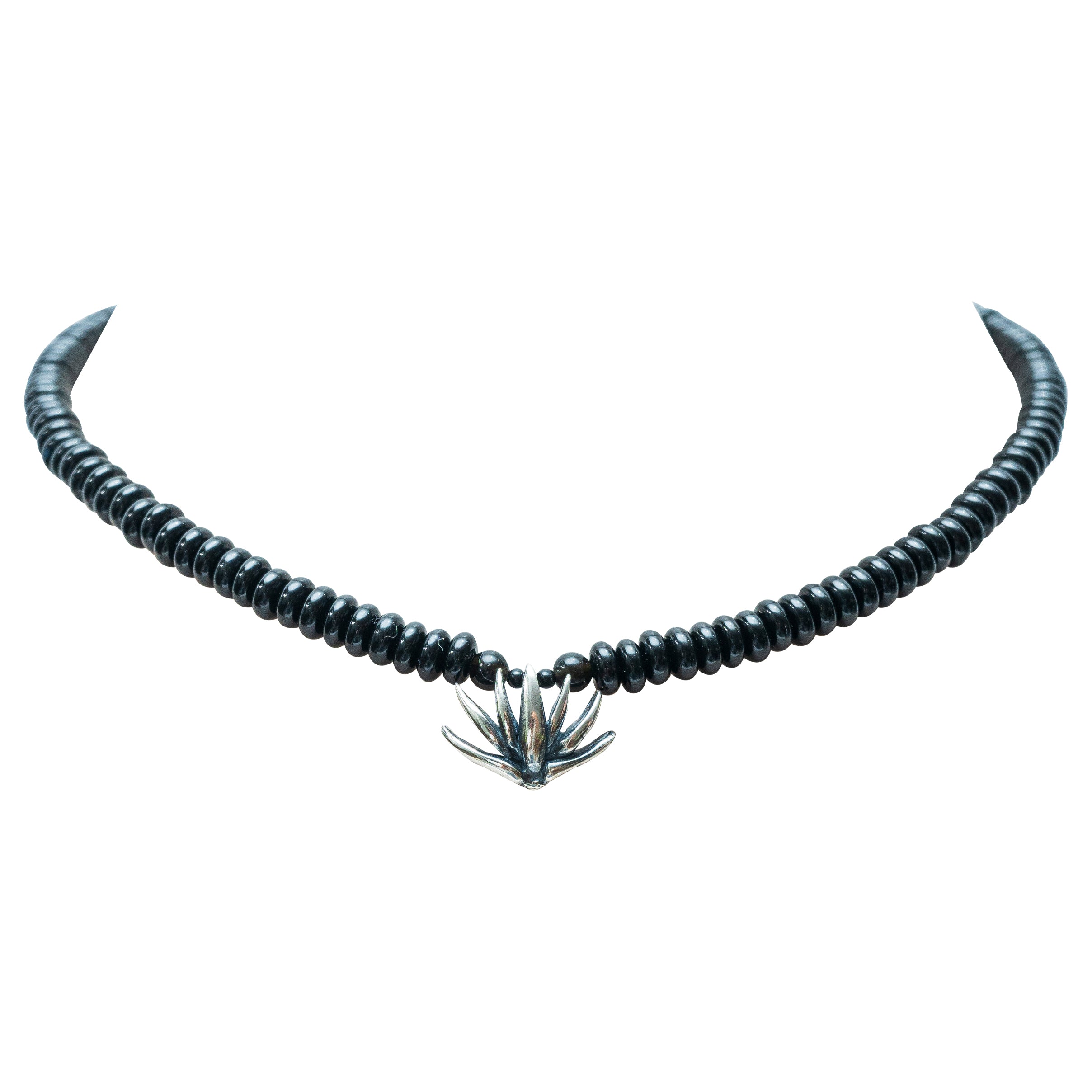 Collar Sombra de Agaves, joya de plata .925, con ónix – Gabriela Sánchez
