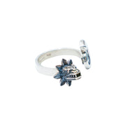 Anillo Quetzalcóatl entre Olas, joya de plata .925 – Gabriela Sánchez (vista 3)