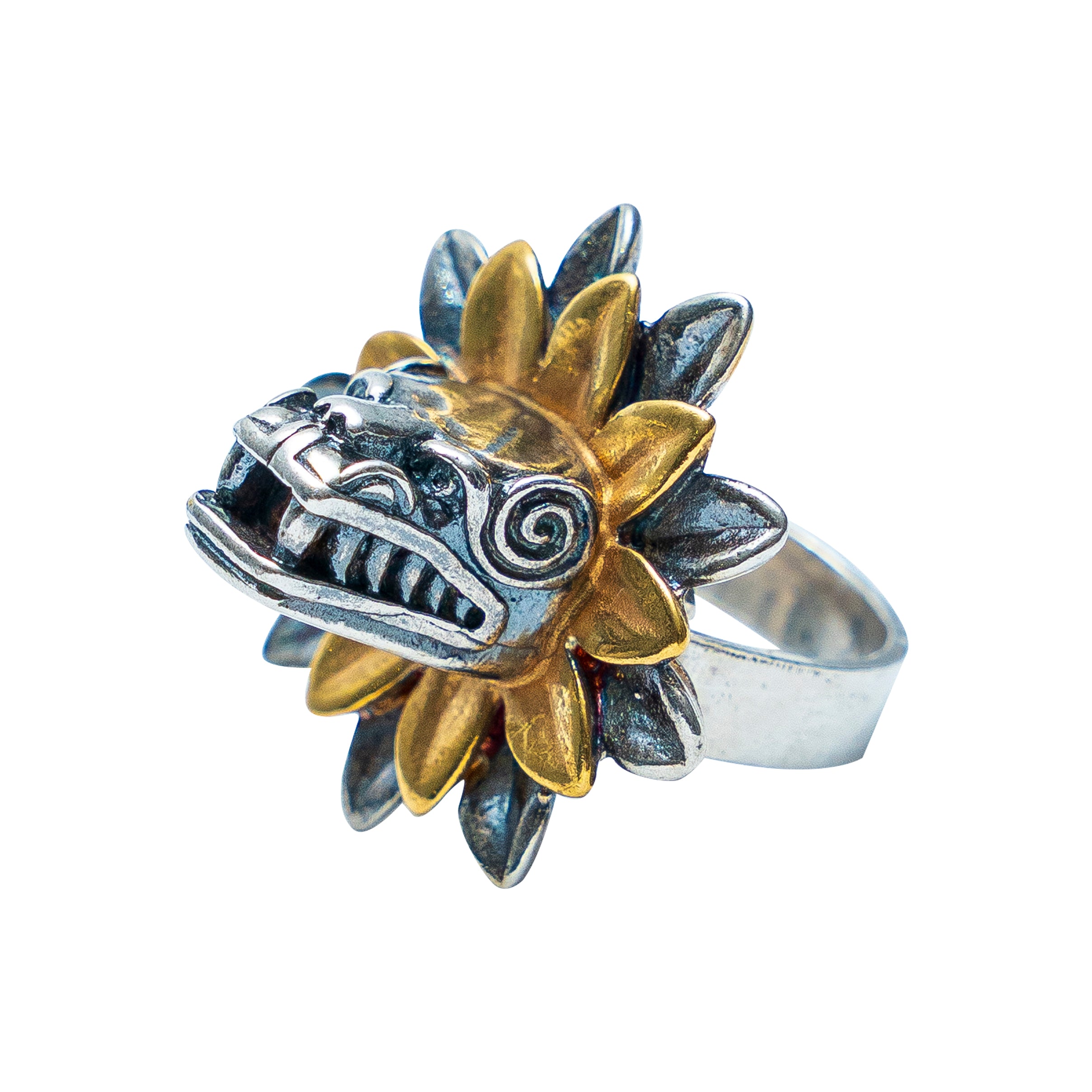 Anillo Guardián del Sol, joya de plata .925 – Gabriela Sánchez