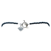 Collar Miquiztli, joya de plata .925, con espinela y cuarzo tornasol – Gabriela Sánchez (vista 5)