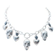 Collar ¿Qué Dice tu Corazón?, joya de plata .925 – Gabriela Sánchez