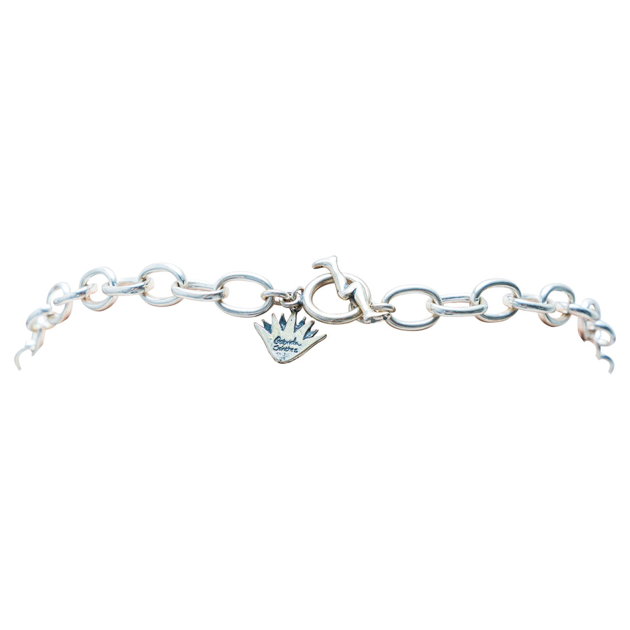 Collar ¿Qué Dice tu Corazón?, joya de plata .925 – Gabriela Sánchez (vista 7)
