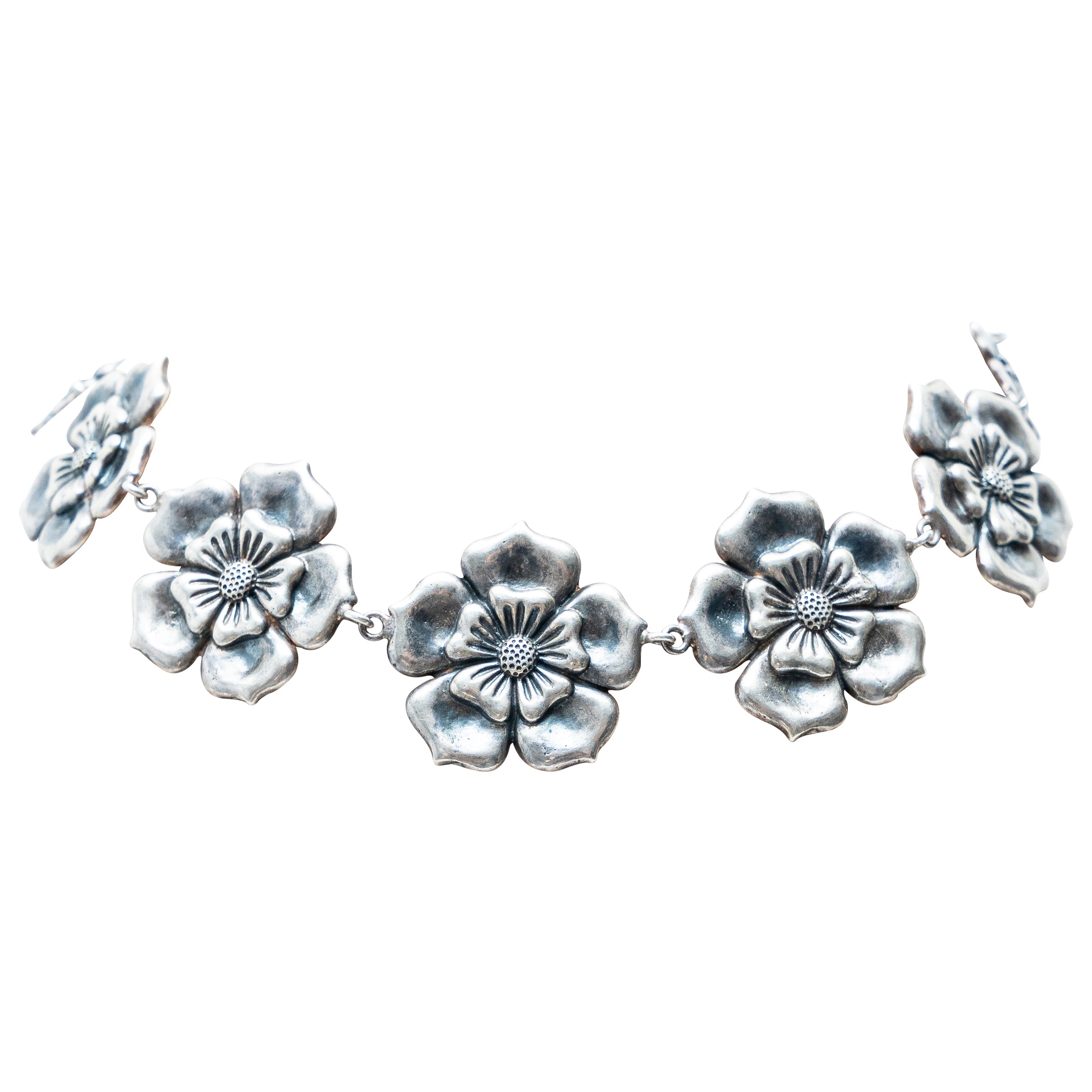 Gargantilla Hawaii, joya de plata .925 – Gabriela Sánchez