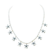 Collar ¡Dale Dale Dale!, joya de plata .925, con perla – Gabriela Sánchez