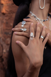 Anillo Aquella Penca, joya de plata .925 – Gabriela Sánchez (vista 3)
