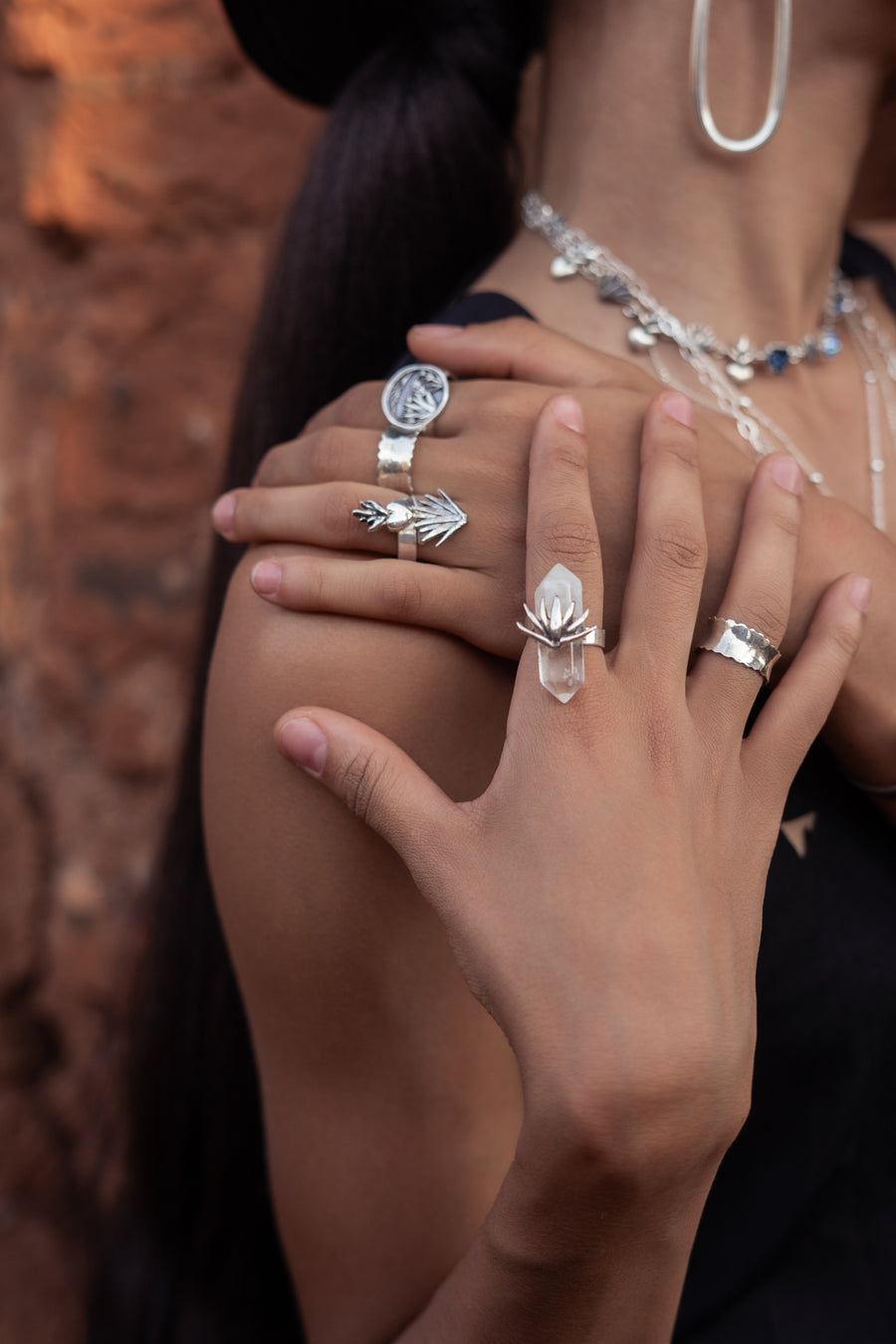 Anillo Aquella Penca, joya de plata .925 – Gabriela Sánchez (vista 3)