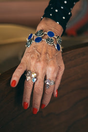 Anillo Querida Leo, joya de plata .925, con cristal Swarovski – Gabriela Sánchez (vista 2)