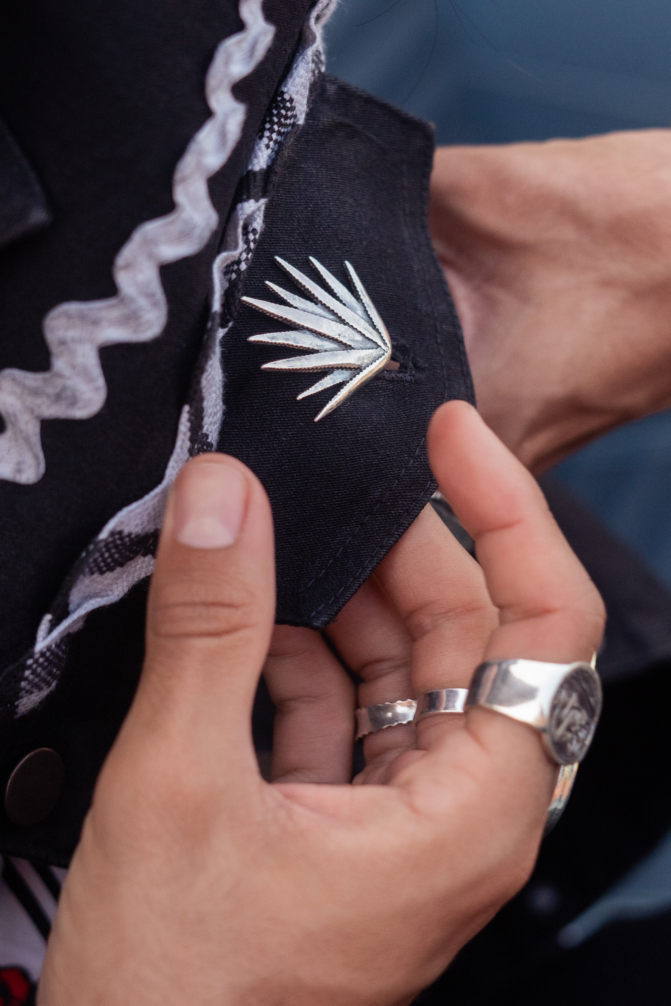 Pin de Agave Realista, joya de plata .925 – Gabriela Sánchez