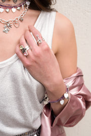 Anillo Dos Guitarras, joya de plata .925 – Gabriela Sánchez (vista 2)