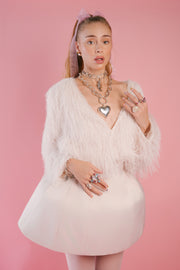 Collar Luces de Corazón, joya de plata .925, con cristal Swarovski – Gabriela Sánchez (vista 5)