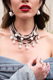 Aretes Abrázame Mucho, joya de plata .925, con perla – Gabriela Sánchez (vista 5)