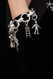 Pulsera Risas y Celebración, joya de plata .925 – Gabriela Sánchez (vista 3)
