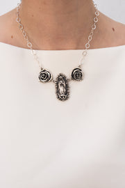 Gargantilla Madre de Rosas, joya de plata .925 – Gabriela Sánchez (vista 5)
