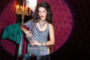 Collar Sueño Multicolor, joya de plata .925, con hematita y cristal Swarovski – Gabriela Sánchez (vista 4)