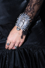 Brazalete Agave Guadalupe, joya de plata .925 – Gabriela Sánchez (vista 4)