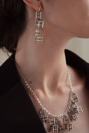Aretes Siéntate Corazón, joya de plata .925 – Gabriela Sánchez (vista 3)