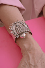 Brazalete Agave Guadalupe, joya de plata .925 – Gabriela Sánchez