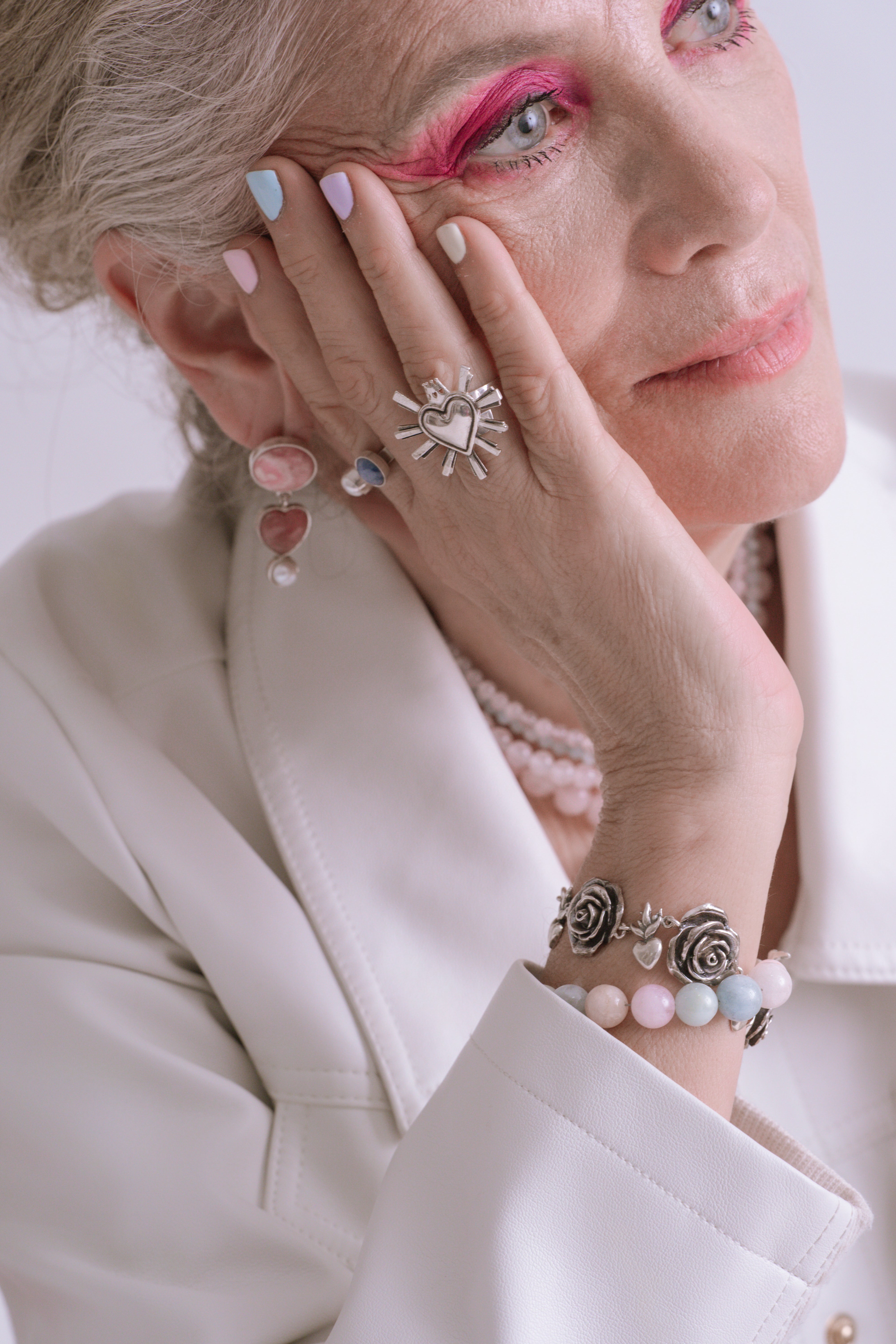 Anillo Corazón Querido México Mediano, joya de plata .925 – Gabriela Sánchez (vista 2)