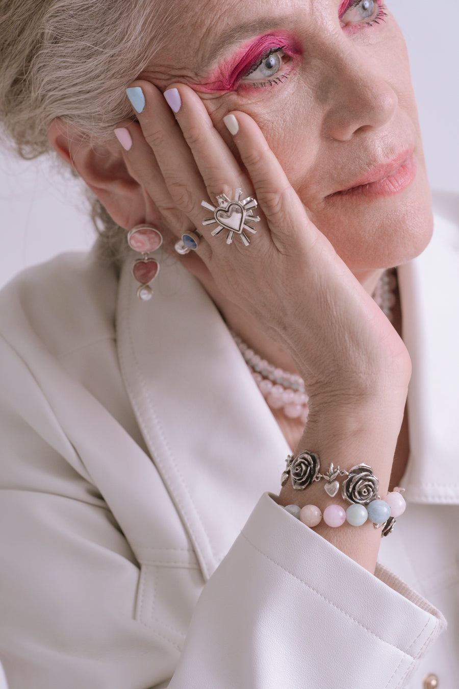 Anillo Corazón Querido México Mediano, joya de plata .925 – Gabriela Sánchez (vista 2)