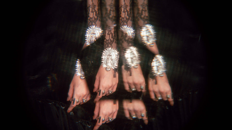 Brazalete Agave Guadalupe, joya de plata .925 – Gabriela Sánchez (vista 7)