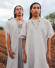 Collar Mictlán Sagrado, joya de plata .925 – Gabriela Sánchez (vista 3)