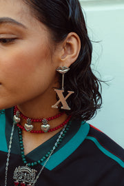 Aretes Amor a la Mexicana, joya de plata .925 – Gabriela Sánchez (vista 3)