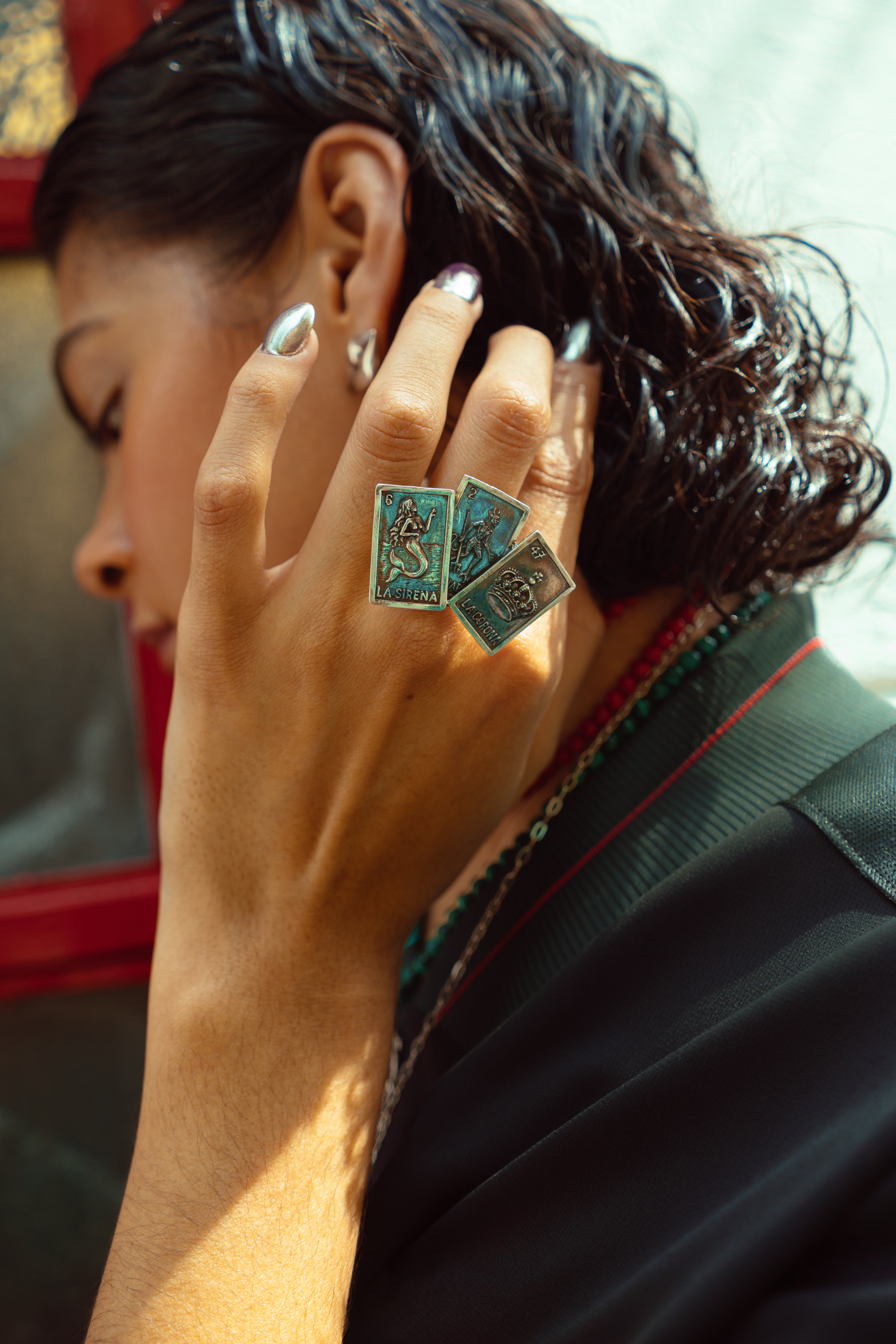 Anillo Juegos del Destino, joya de plata .925 – Gabriela Sánchez (vista 2)