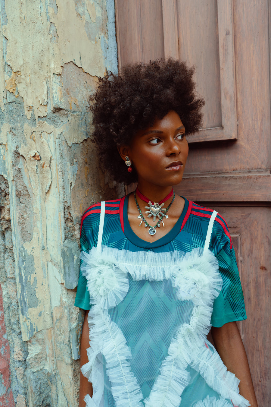 Collar Salsa Mexicana, joya de plata .925, con fucsita y hematita – Gabriela Sánchez