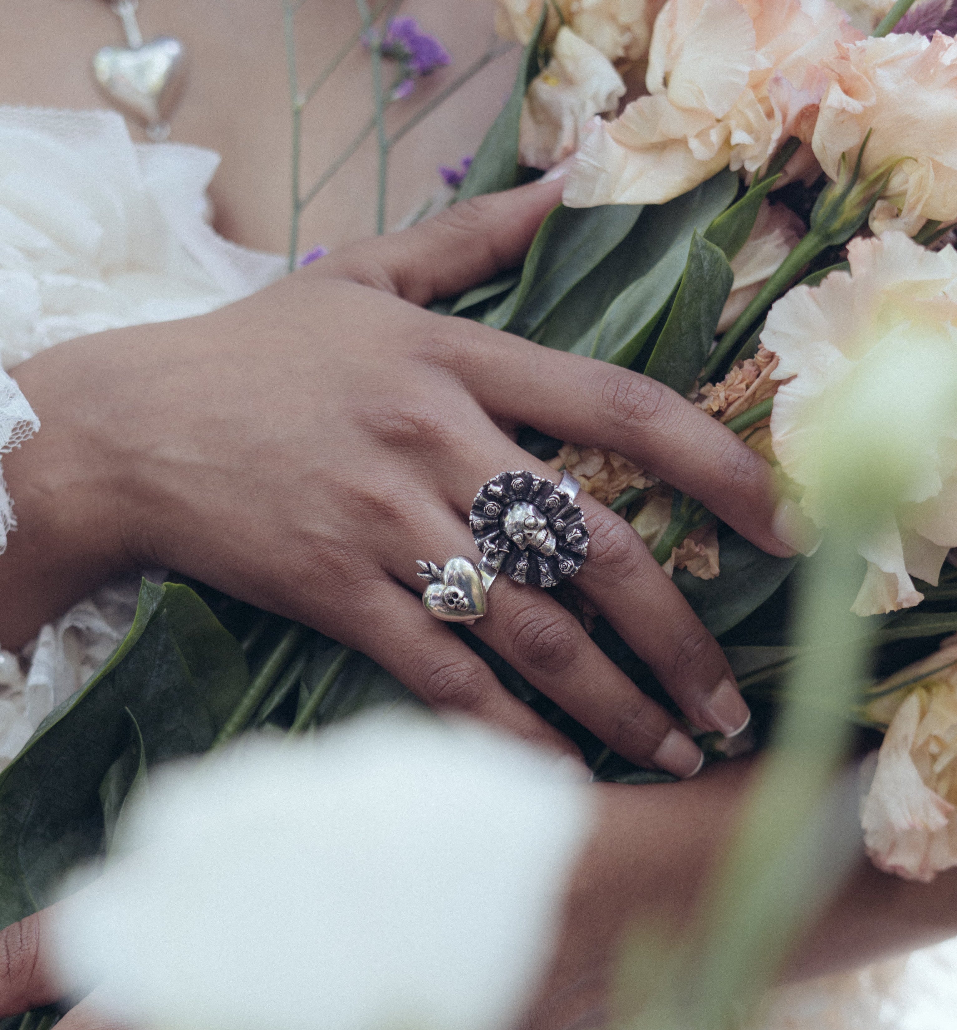 Anillo Corazón Vivo, joya de plata .925 – Gabriela Sánchez (vista 2)