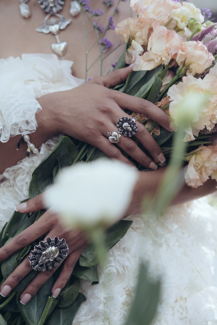 Anillo Hija Tehuana, joya de plata .925 – Gabriela Sánchez (vista 4)