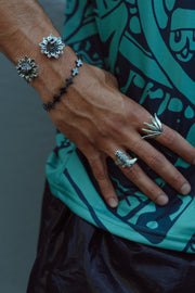 Brazalete Guardianes del Recuerdo, joya de plata .925 – Gabriela Sánchez (vista 3)